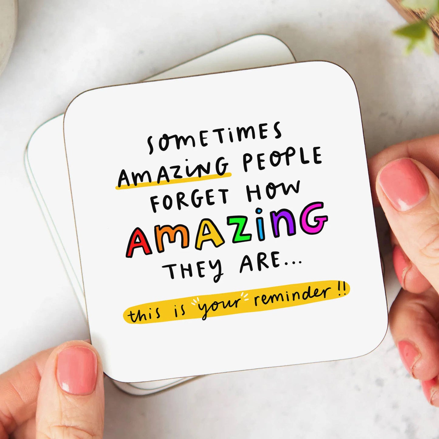 This Is Your Reminder Coaster