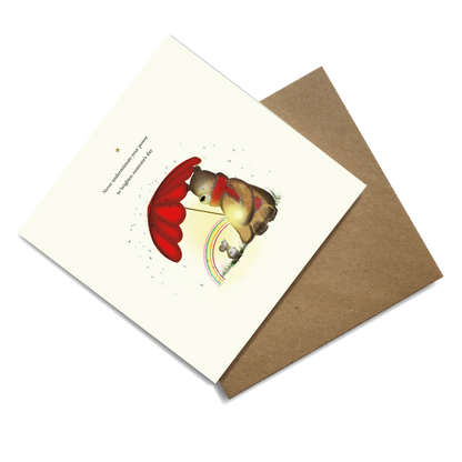 Mr Bear Sunshine Card by Toots Design