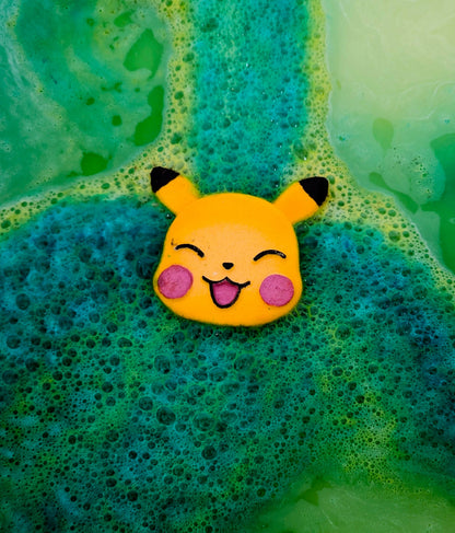 Fizz Bomb Cosmetics - The Lightning One P-Chu Bath Bomb