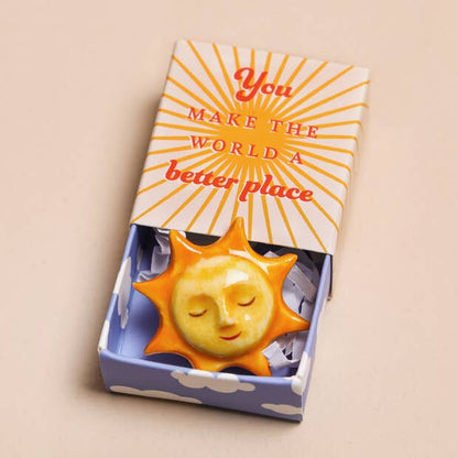 Lisa Angel - Tiny Matchbox Ceramic Token