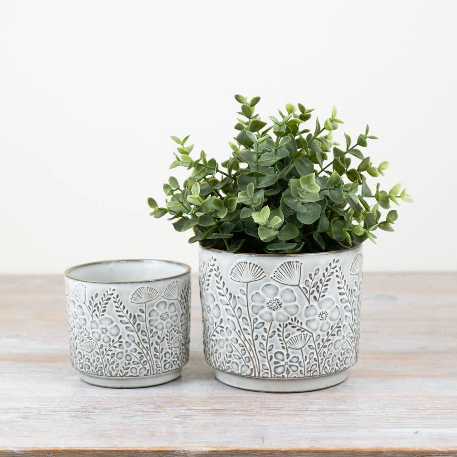 Gainsborough Giftware - Ceramic Flower Pot, 14cm