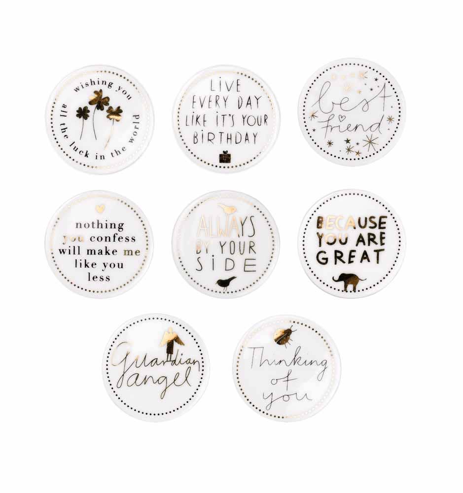 DM Brands Ltd - Räder – Rader Lucky coin display 72pcs (8 Designs) Diameter4cm
