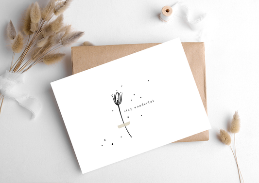 Hygge Cards - STAY WONDERFUL CARD