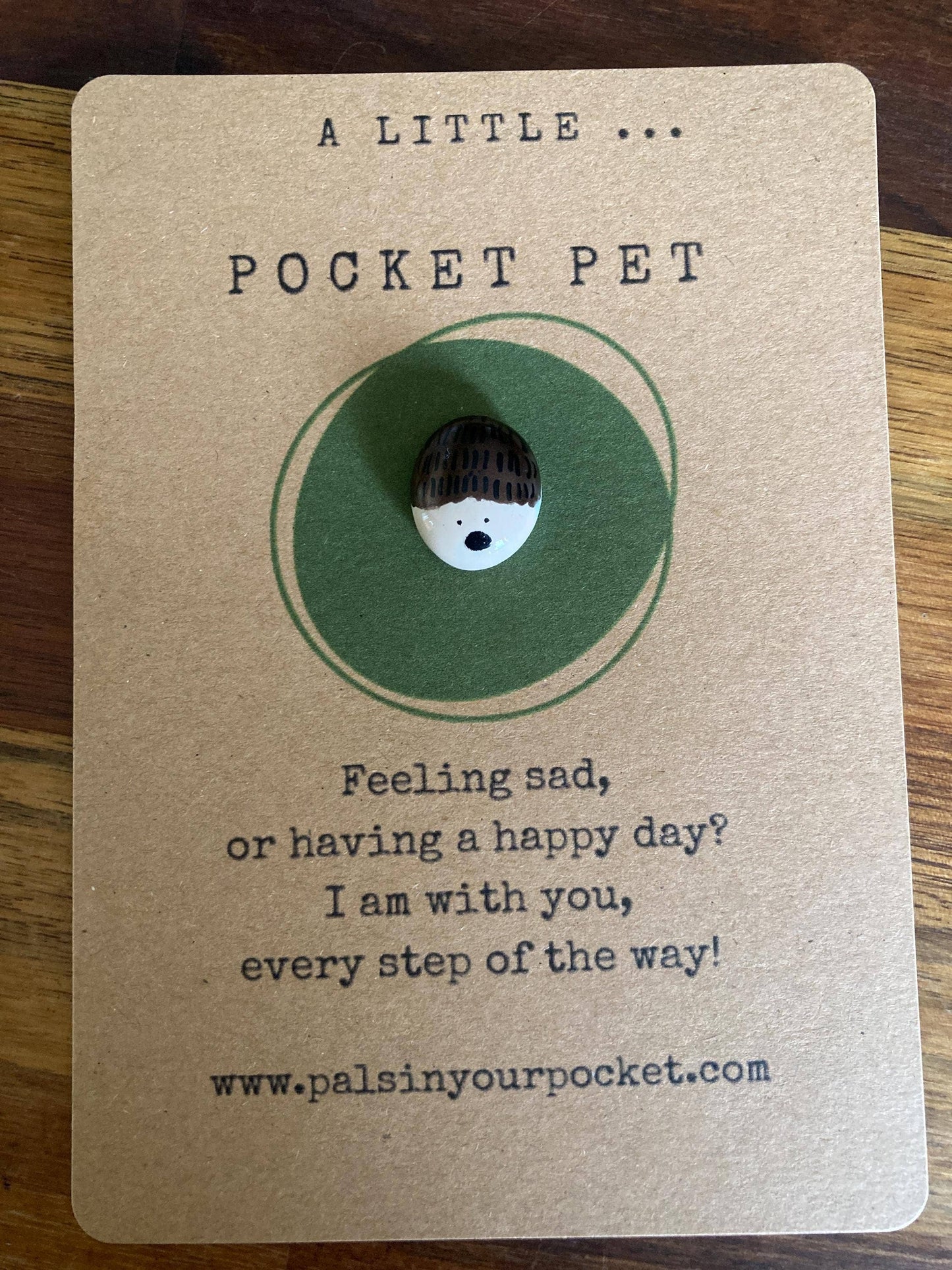 Pals in your Pocket - Handmade Anxiety Relief Pocket Pet Worry Rock