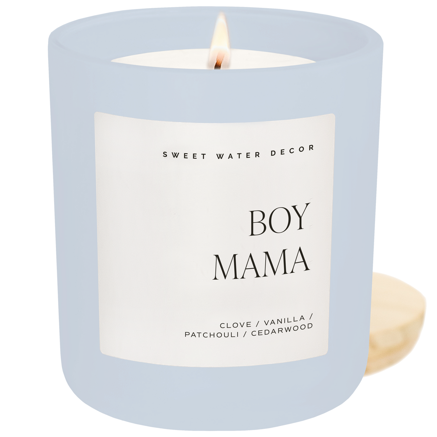 Sweet Water Decor - *NEW* Boy Mama 15 oz Soy Candle, Matte Jar - Mother's Day