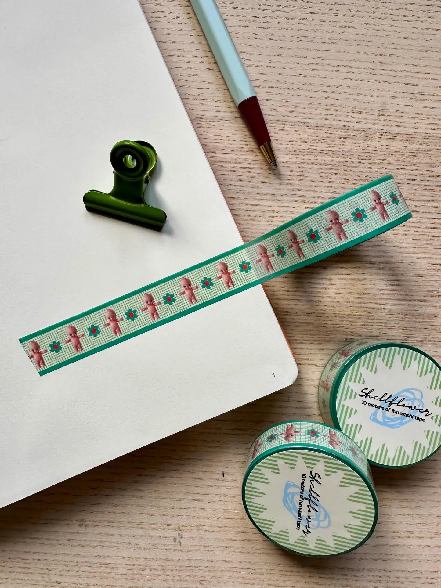 Shellflower - Kewpie Baby Washi Tape 