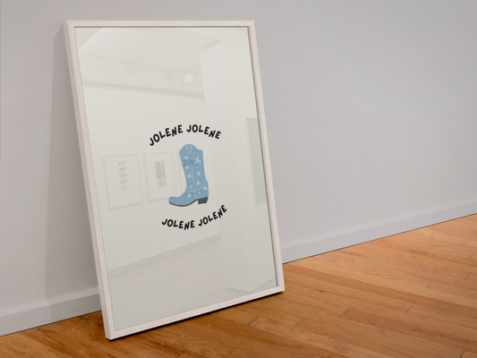 Blue Iris Designs Co - Jolene Dolly Parton Inspired Print
