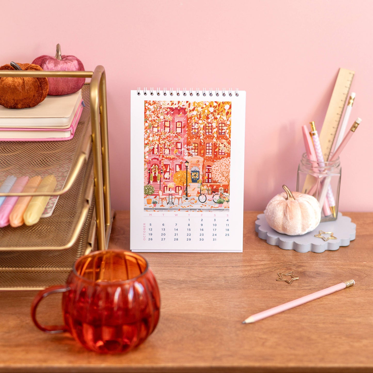 Simply, Katy - 2026 Travel: Desk Calendar