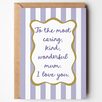 Not Today Tuesday - Mum Sentimental Card | Mother’s Day | Birthday | Thank You