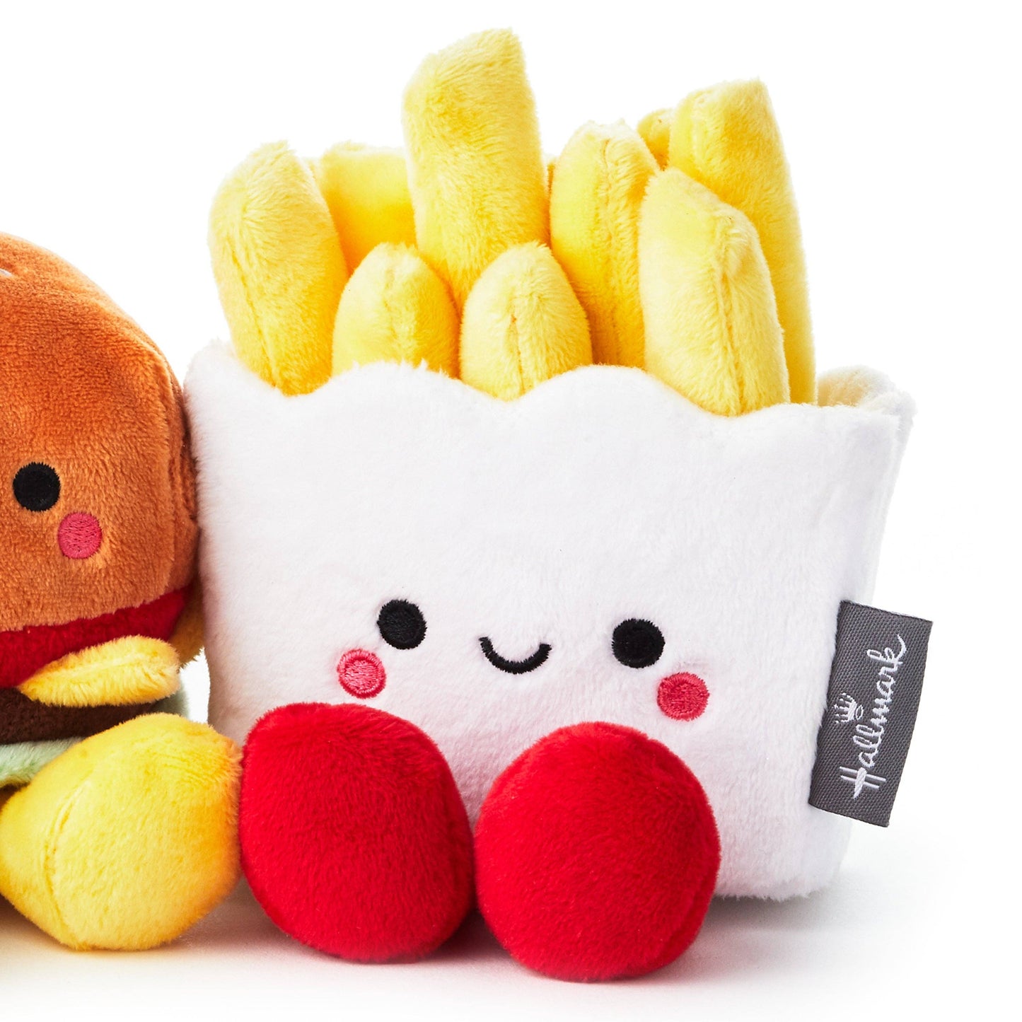 Hallmark - Better Together Burger & Fries Magnetic Soft Toy Pair