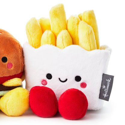 Hallmark - Better Together Burger & Fries Magnetic Soft Toy Pair