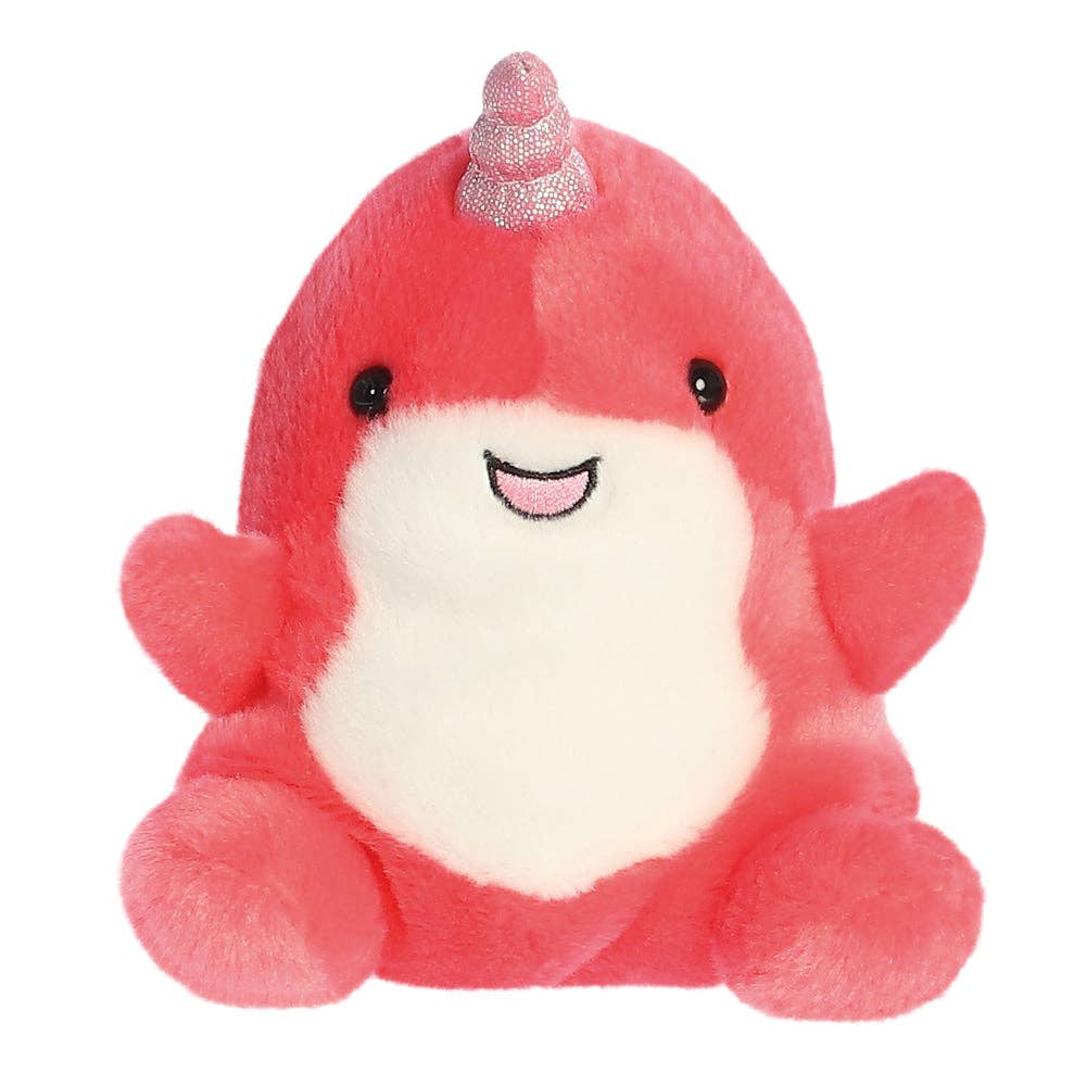 Aurora World - Palm Pals Nia Narwhal 13cm Soft Toy