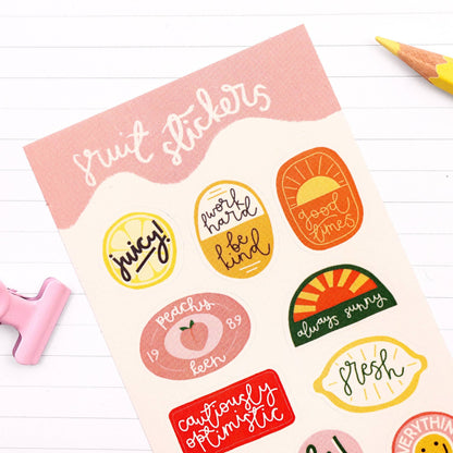 Oh, Laura - Planner Stickers - Fruit