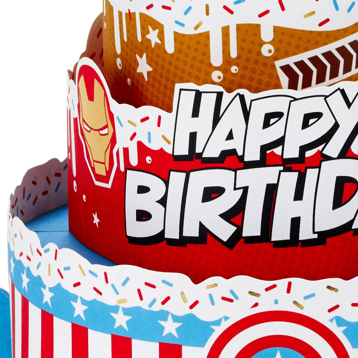 Hallmark - MARVEL Avengers PaperWonder Collection 3D PopUp BirthdayCard
