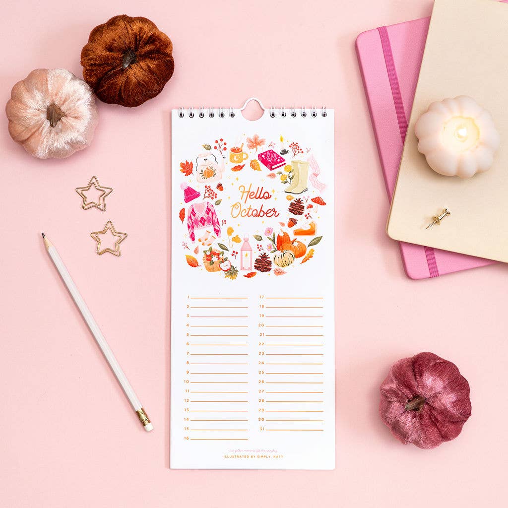 Simply, Katy - 2026 Hello: Wall Calendar