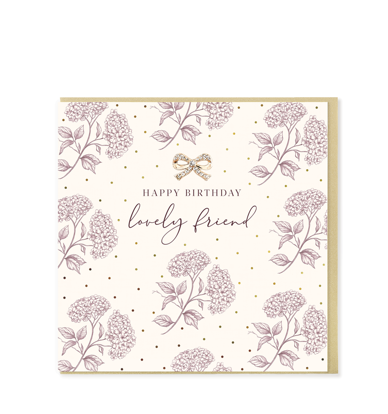 Hearts Designs - Happy Birthday Lovely Friend LN65 x 6