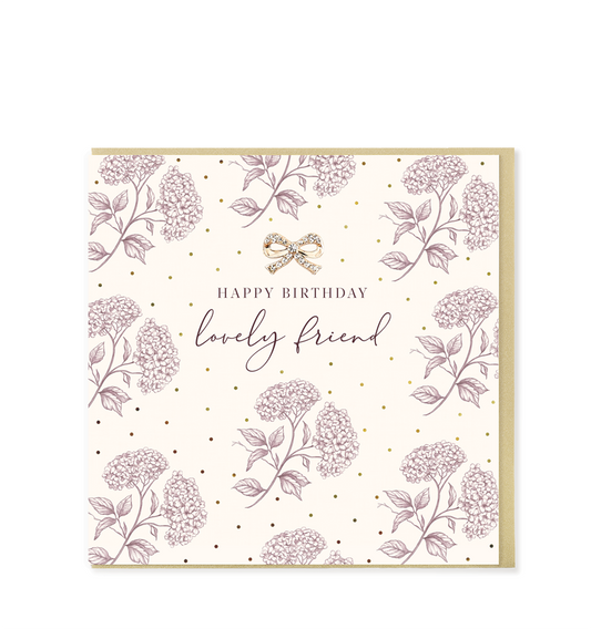 Hearts Designs - Happy Birthday Lovely Friend LN65 x 6