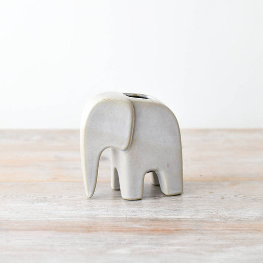 Gainsborough Giftware - Elephant Vase Porcelain, 13cm