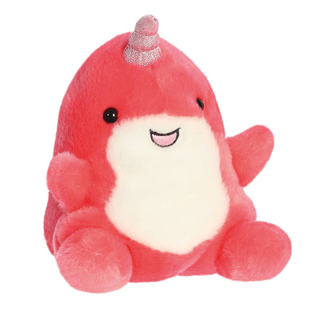 Aurora World - Palm Pals Nia Narwhal 13cm Soft Toy