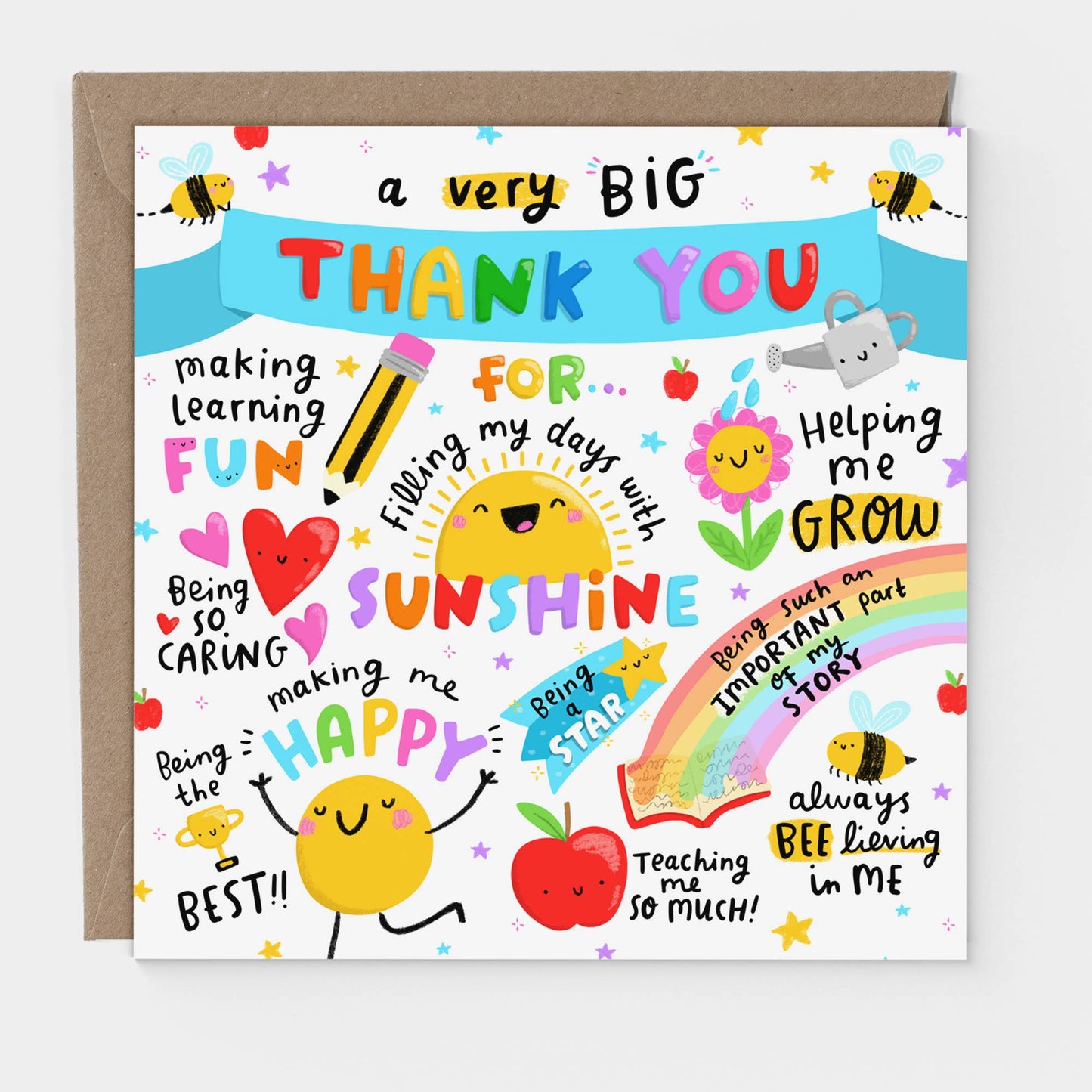 Teacher Thank You Card