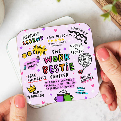 - Work Bestie Coaster