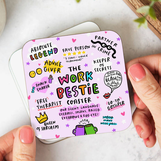 - Work Bestie Coaster