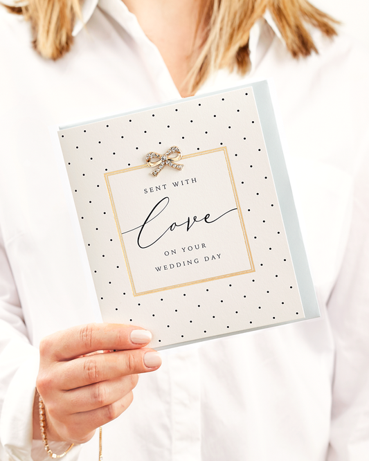 Hearts Designs - Sent With Love On Your Wedding Day