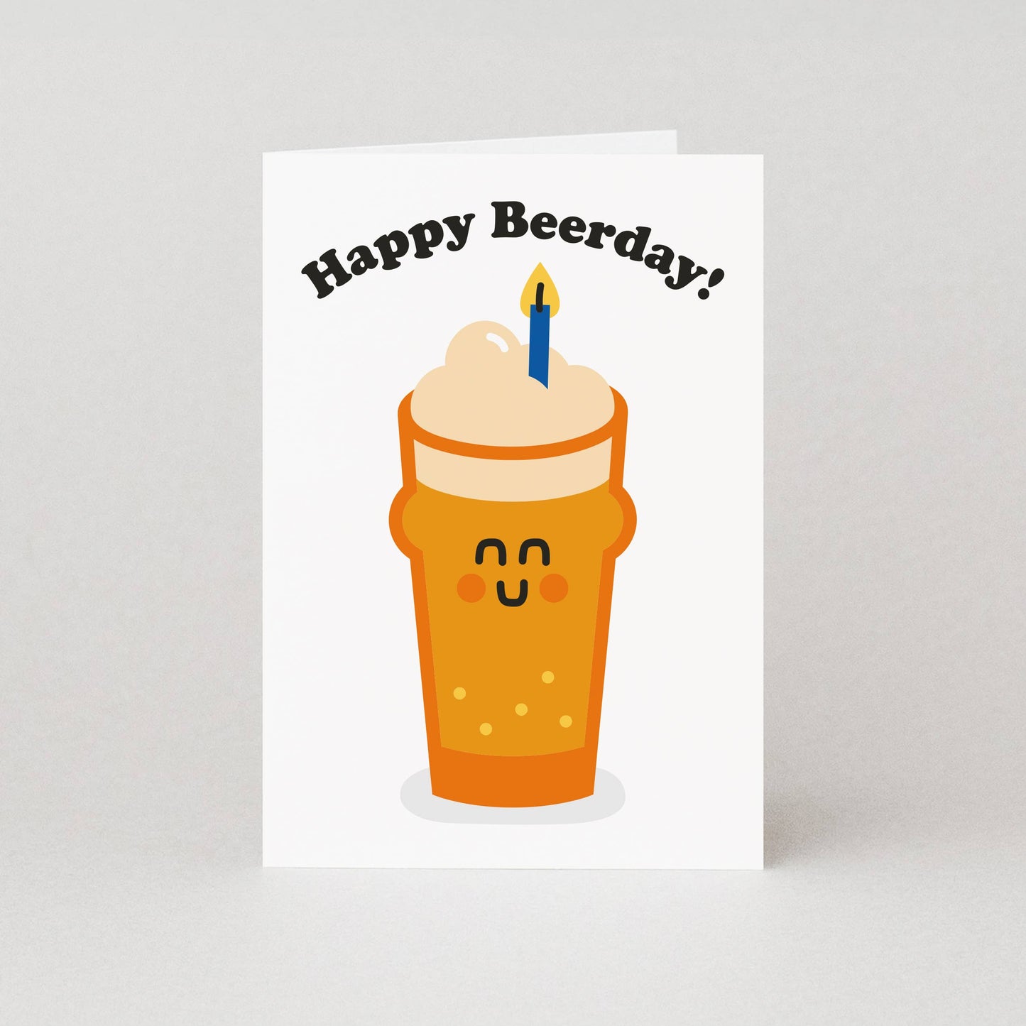 Studio Boketto - Beer Birthday Card | Male Birthday Cards | Cards for Him