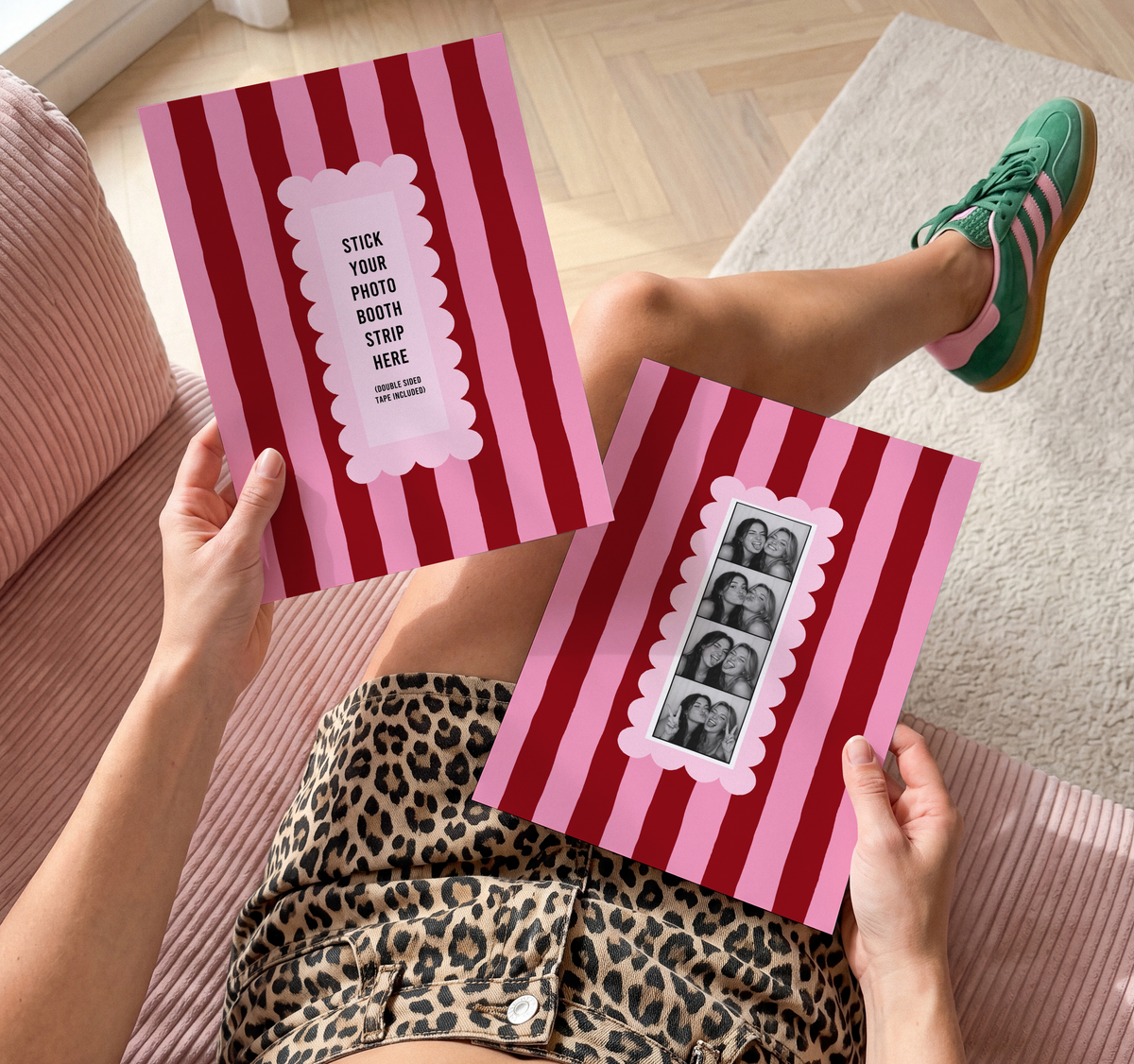 Emm's Little Studio - Stick Your Own - Photobooth Strip Print - Stripes