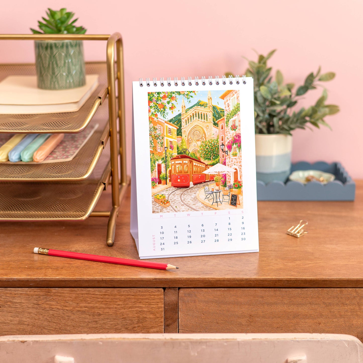 Simply, Katy - 2026 Travel: Desk Calendar