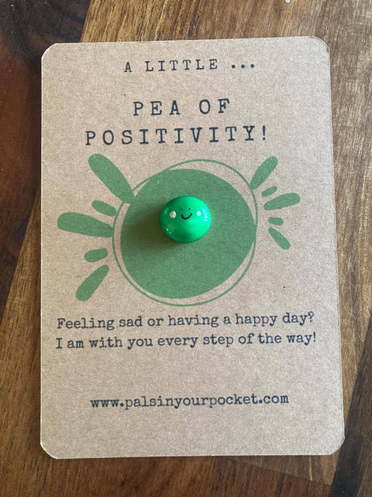 Pals in your Pocket - Positive Pocket Pea For Anxiety And Mental Health