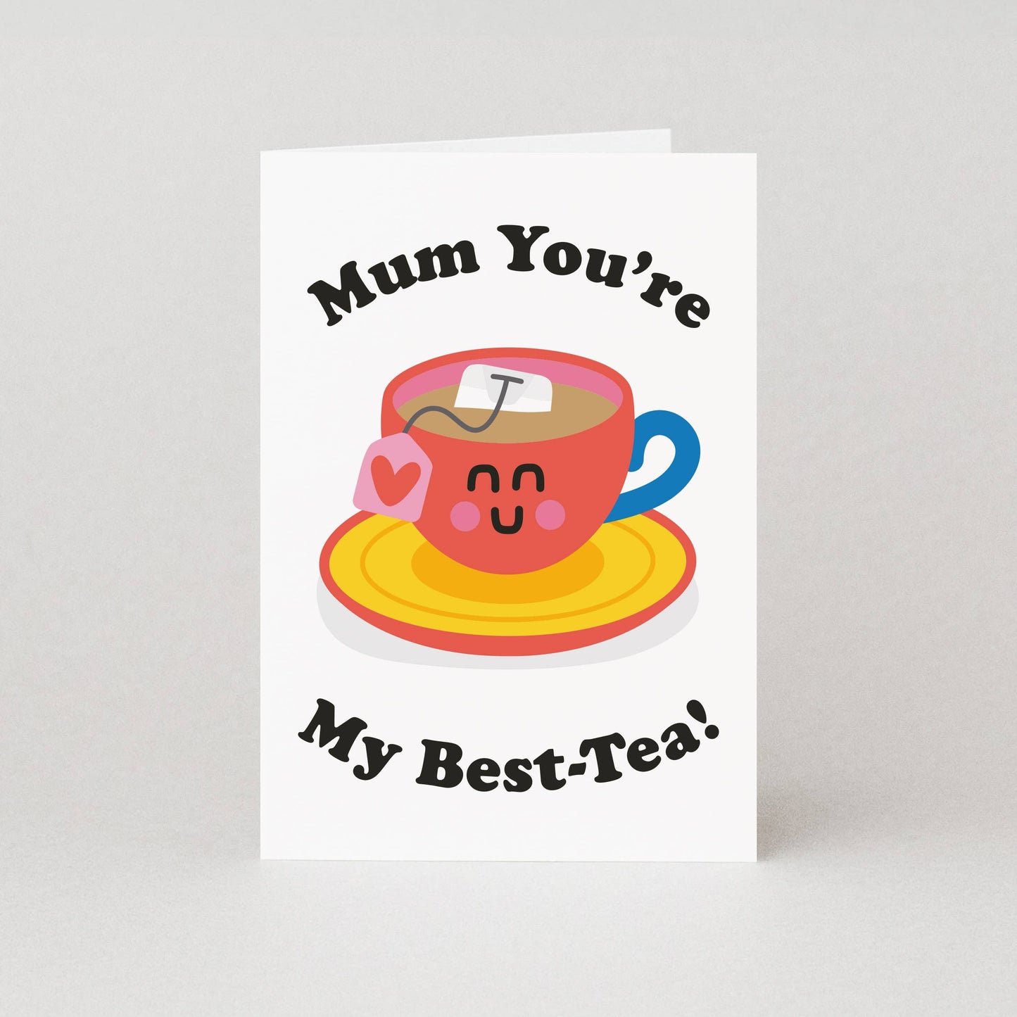 Studio Boketto - Best-Tea Mother's Day Card | Mum Birthday Card | Mum Card