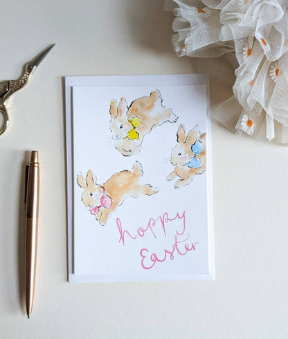 La la lu - Hoppy Easter Card
