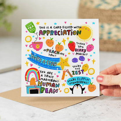 Thank You Card - Card Of Appreciation
