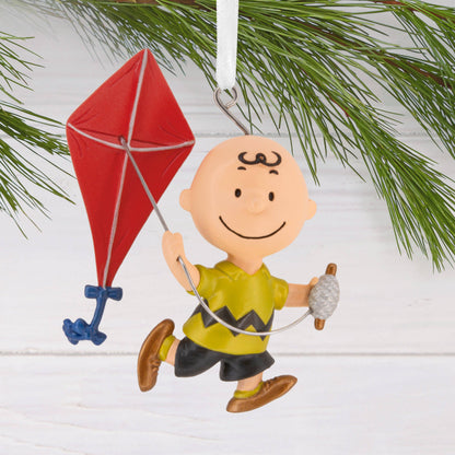 Hallmark - Peanuts™ Hanging Ornament - Charlie Brown With Kite Design