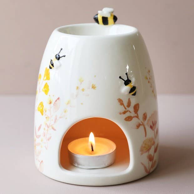 Lisa Angel - Floral Ceramic Wax Warmer -Not available to EU countries