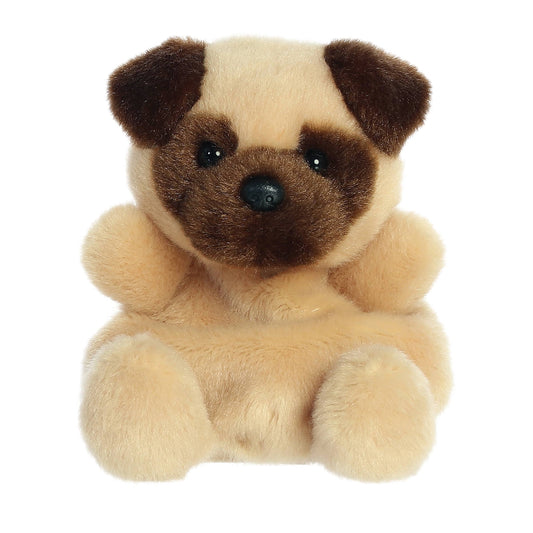 Limited edition USA exclusive-5" Plush Pal Frankie Pug Dog Palm Pals Stuffed Animal