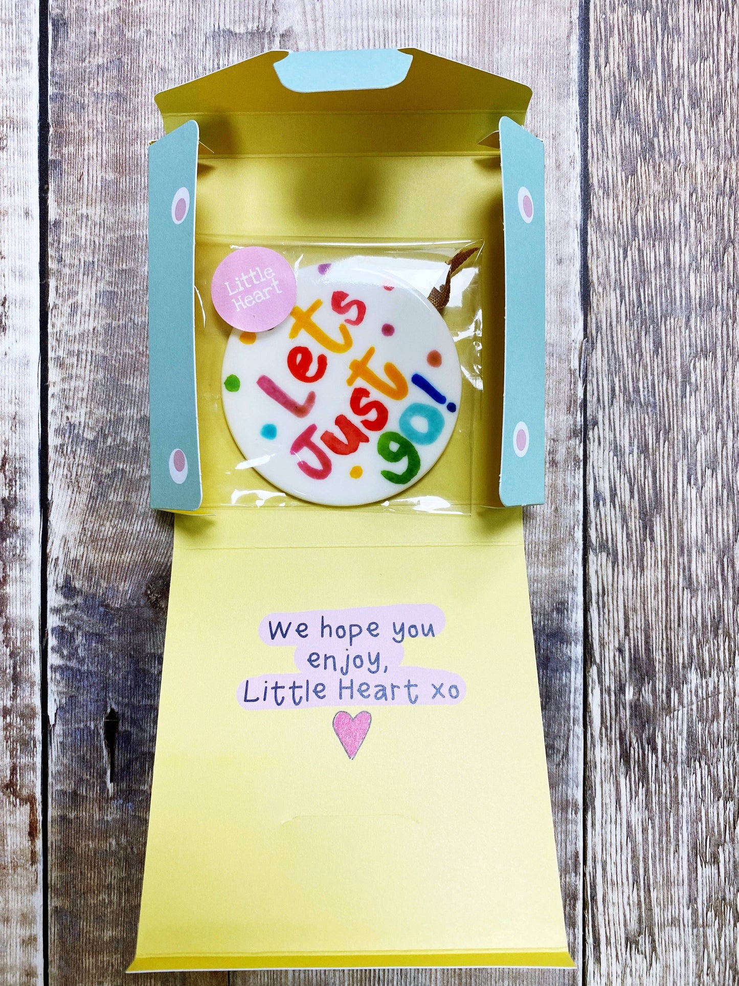 Little Heart - A short time in our Arms Ceramic decoration