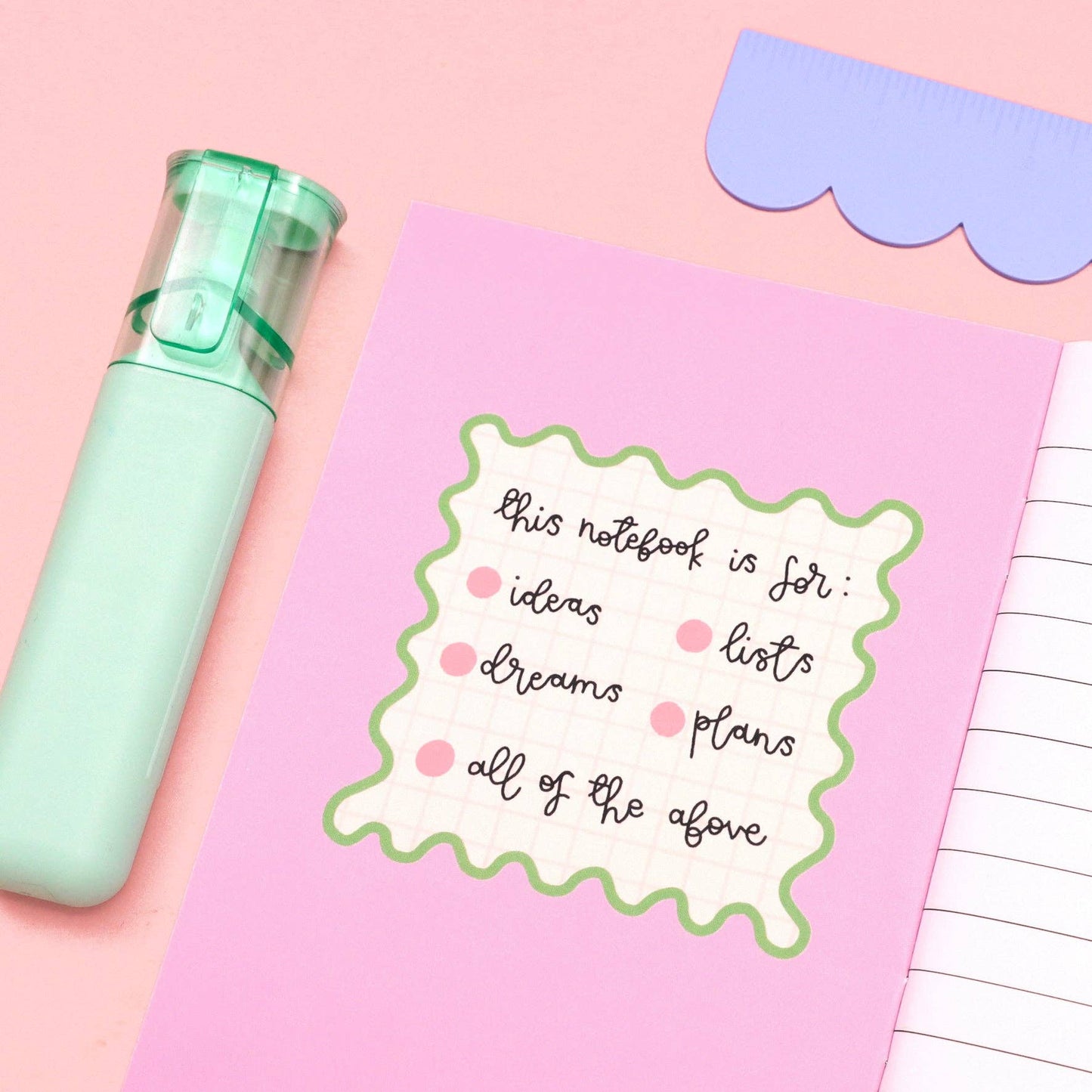 Oh, Laura - A6 notebook - everything is going according to plan