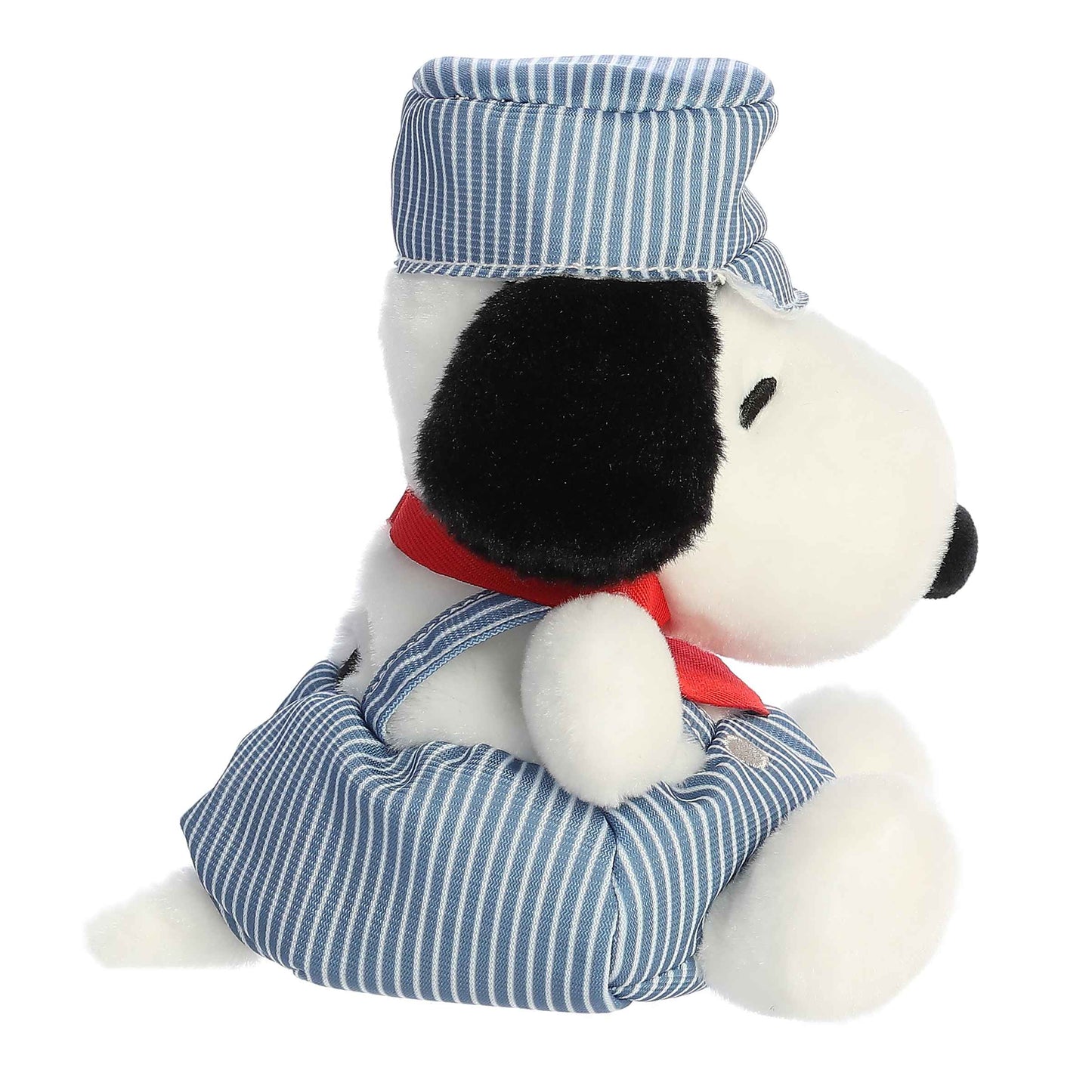 Limited edition USA - 5" Plush Train Engineer Snoopy Palm Pals