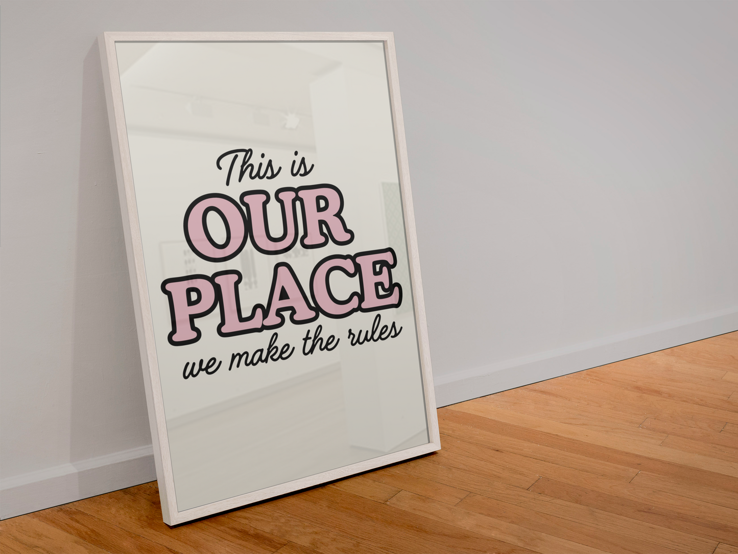 This is our place print - Taylor swift inspired