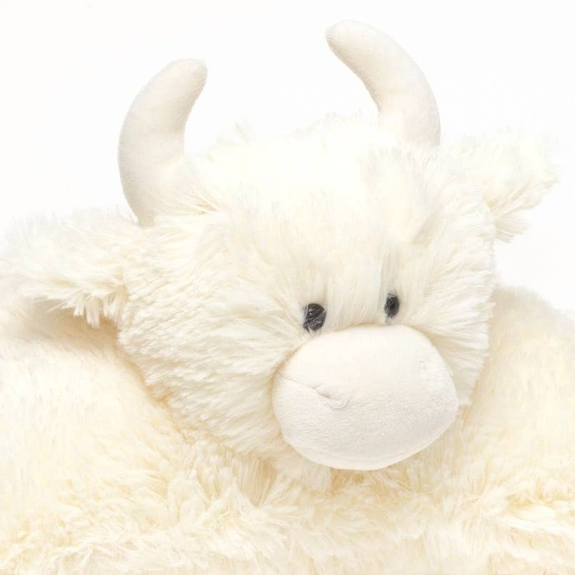 Highland Cow Sofa Tidy Cream - 26 X 24CM