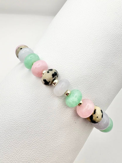 Candi Co Jewellery - Pastel Candy Beaded Bracelet