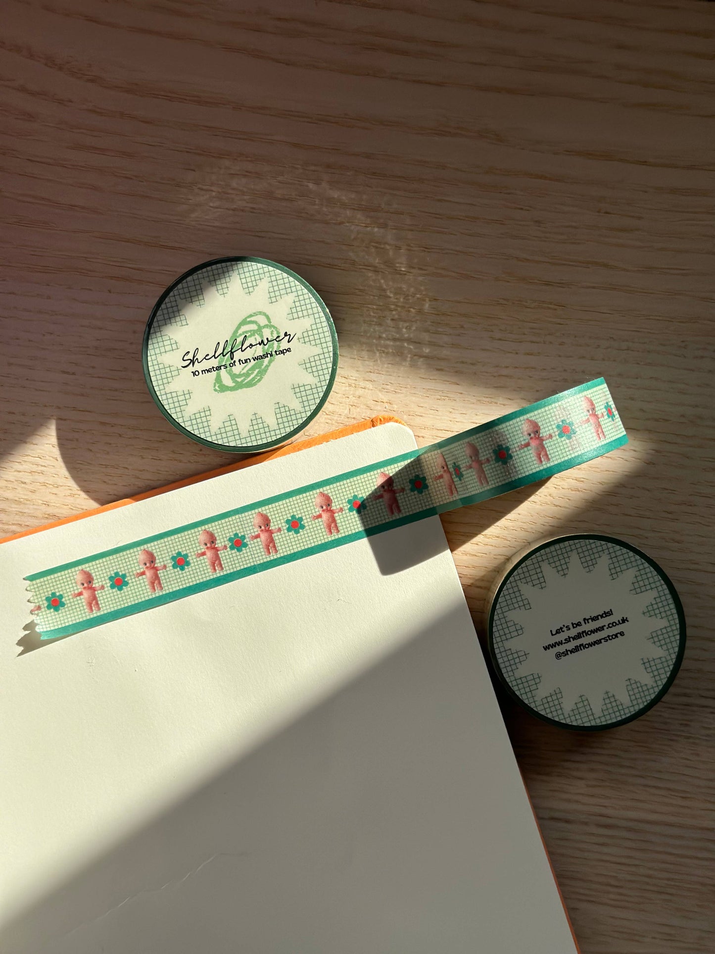 Shellflower - Kewpie Baby Washi Tape 
