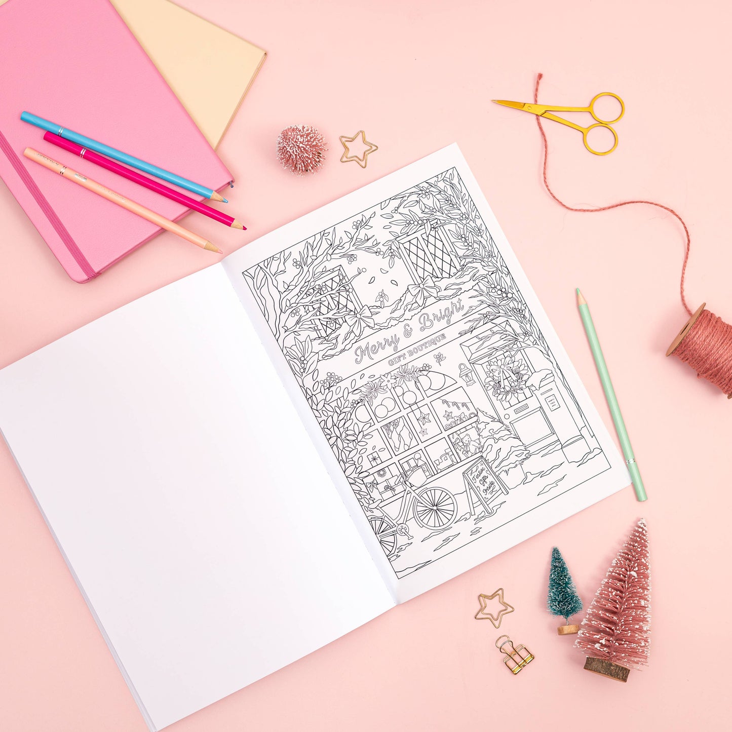 Simply, Katy - Colouring Book: Shopfront Scenes