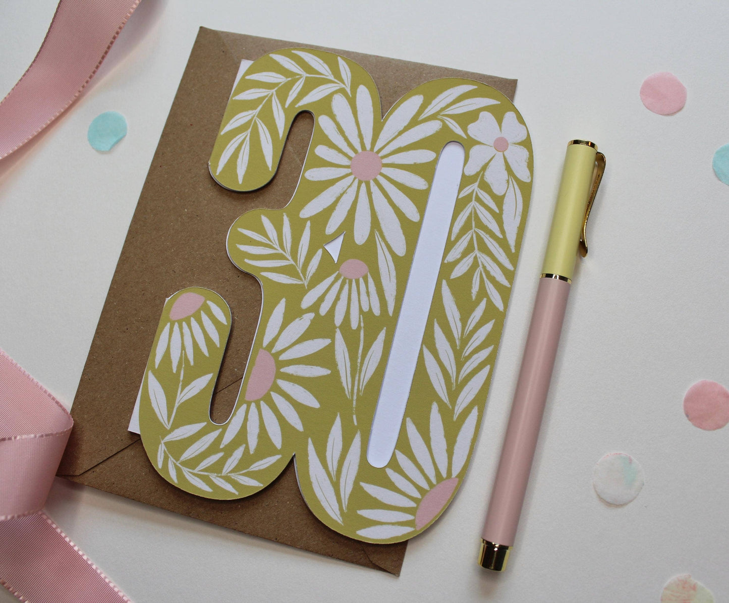 Ellice Owens Designs - Floral 30th Birthday Card for Her