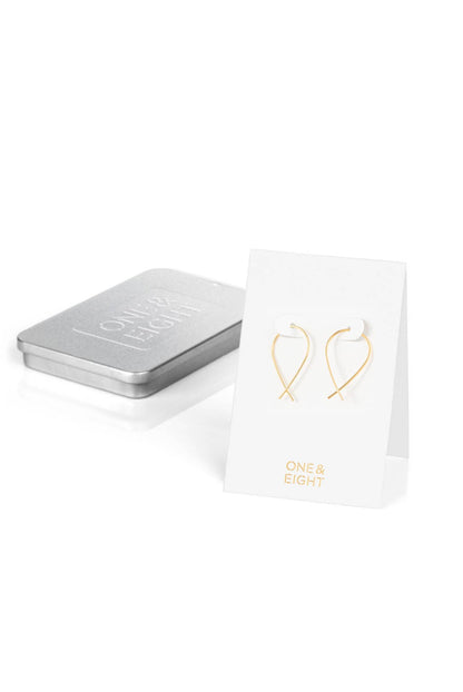 One & Eight - Gold Mini Crossovers