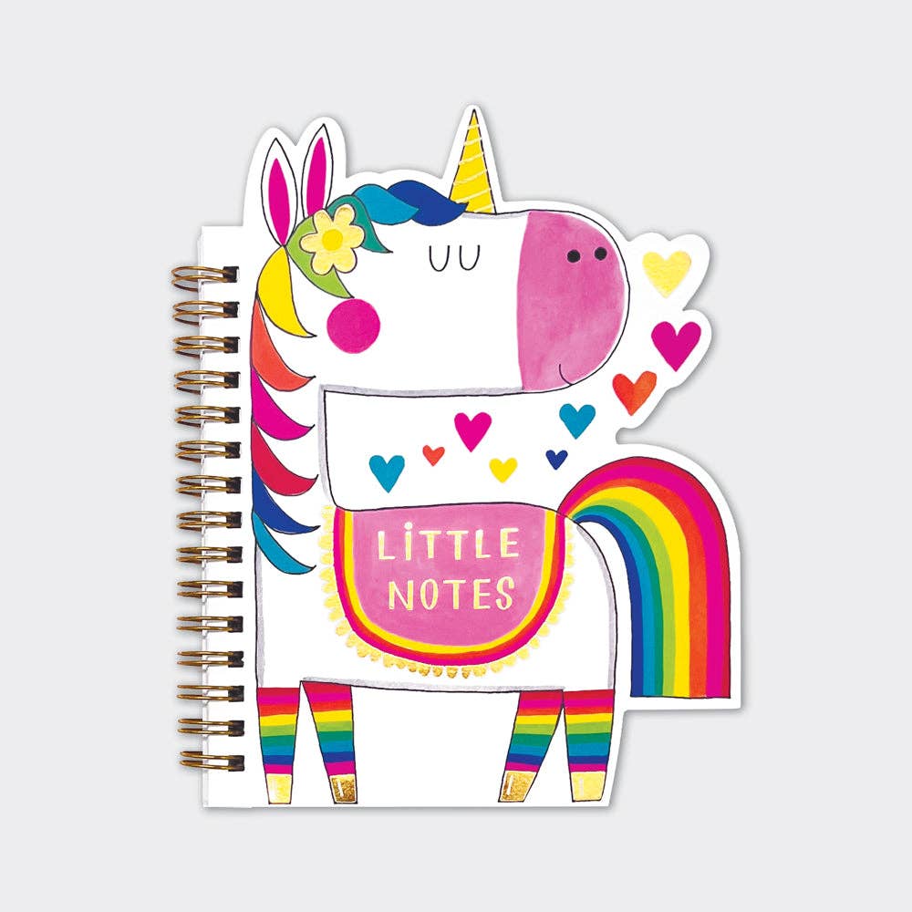 Rachel Ellen Designs - Shaped Notebooks - Unicorn