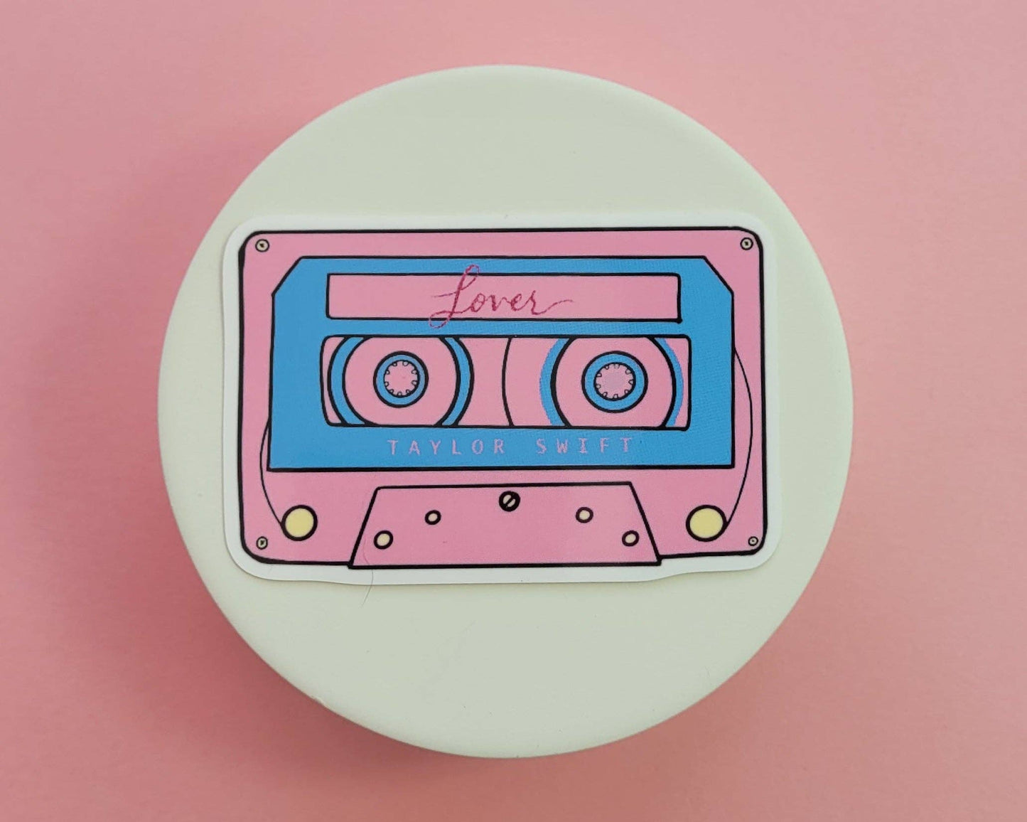 Danni Boden Designs - Lover Album Inspired Cassette Tape Sticker - Taylor Swift
