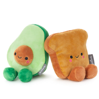 Hallmark - Better Together Avocado & Toast Magnetic Soft Toy Pair